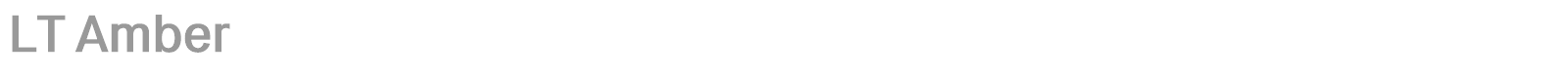 LT Amber font preview
